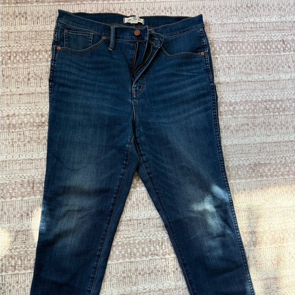 Madewell Dark Blue Skinny Jeans